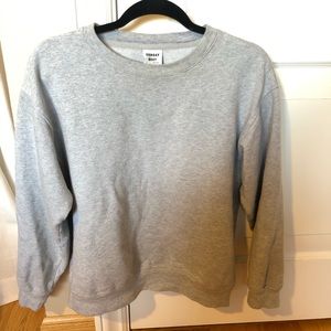 Aritzia Sunday Best Grey Crewneck